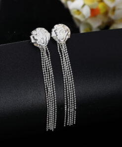 Women's Vintage Rose Beads Earrings